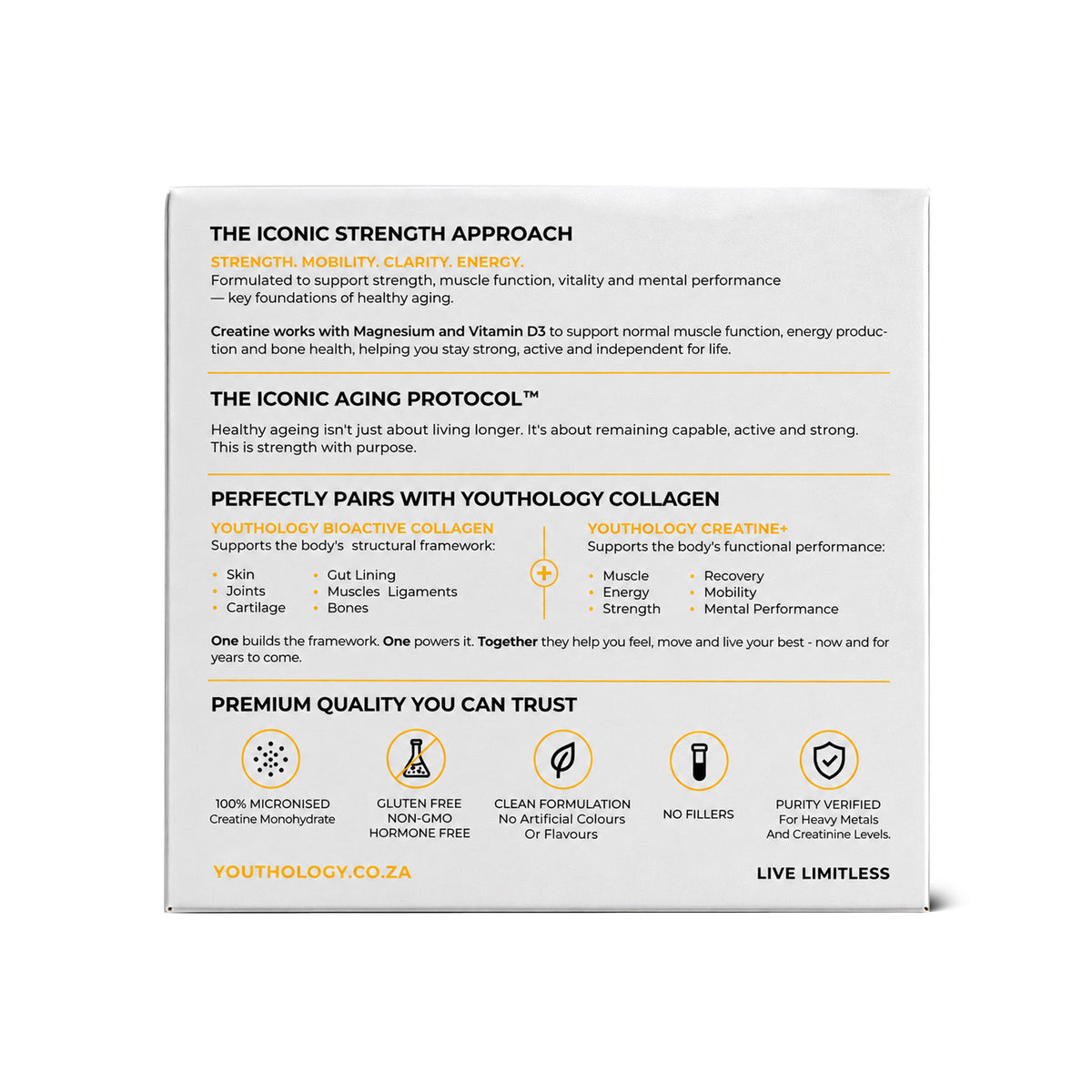 Youthology Creatine+ 30 × 7 g Sachets