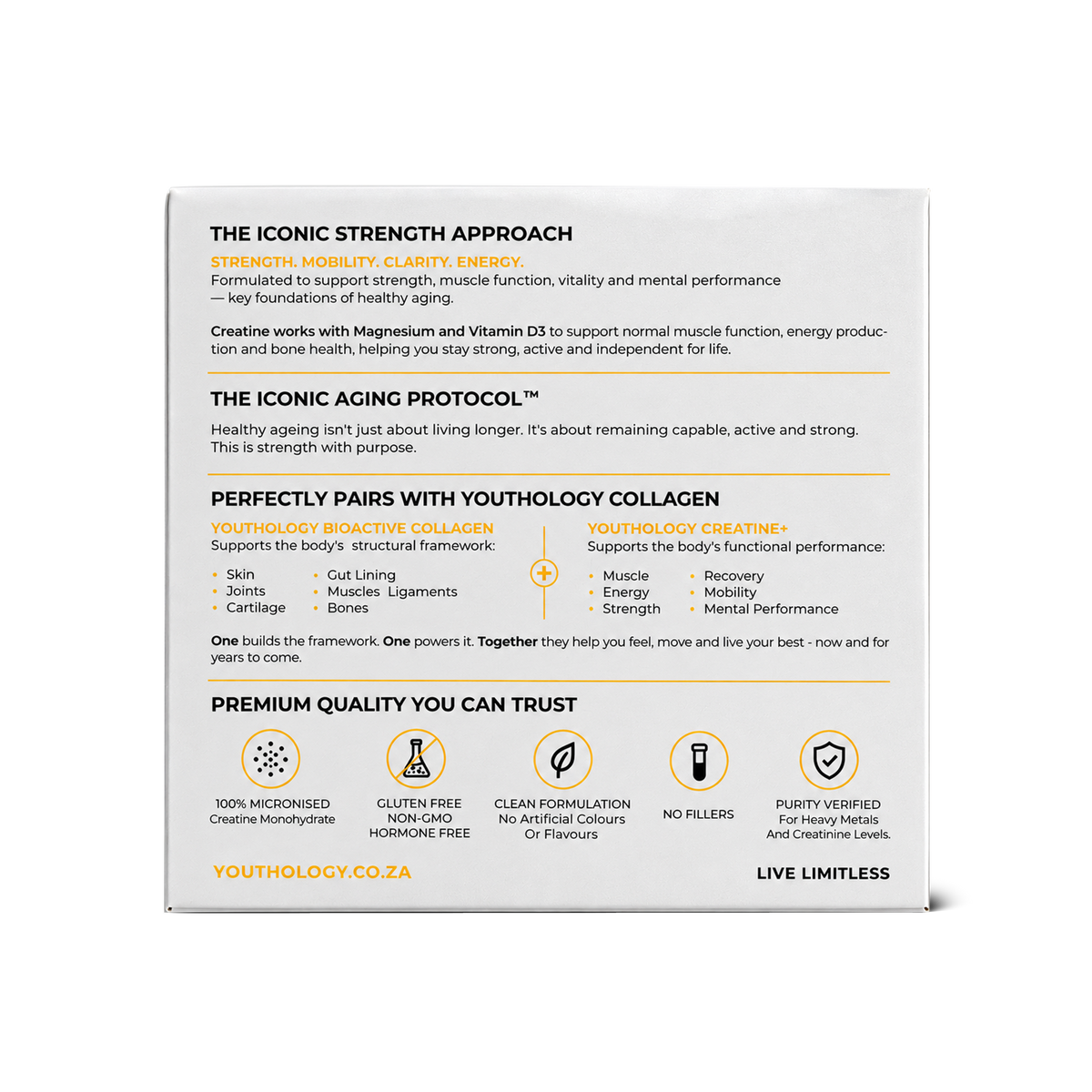 Youthology Creatine+ 30 × 7 g Sachets